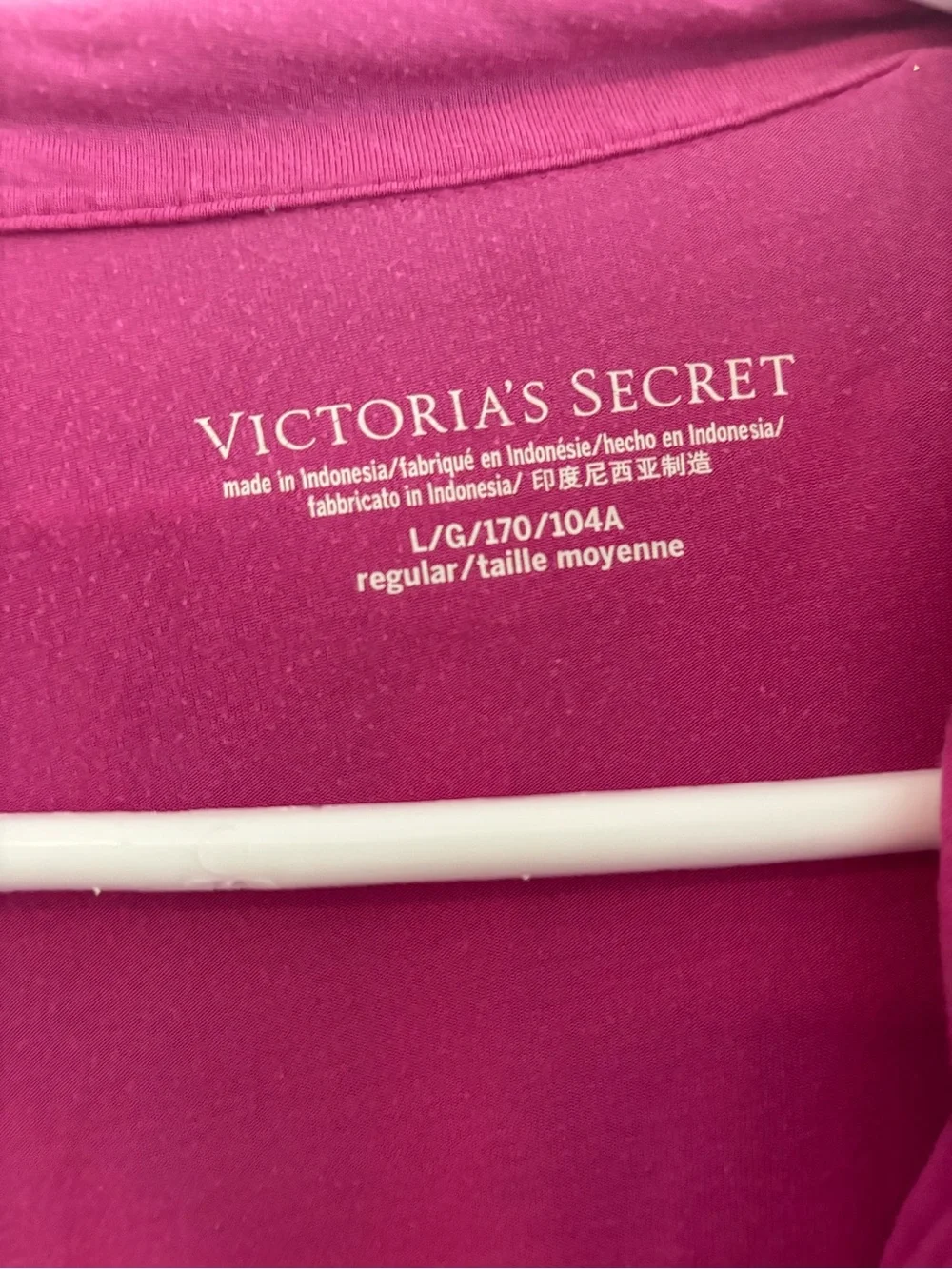 Victoria's Secret Hot Pink modal long pajama - Picture 6 of 7